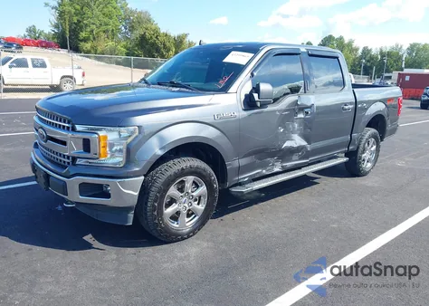 2020 Ford F-150 Xlt из США, поврежденный, VIN 1FTEW1E55LFA07204
